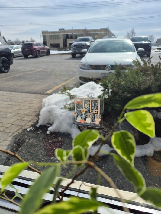 Getting Ready for Spring Sticker