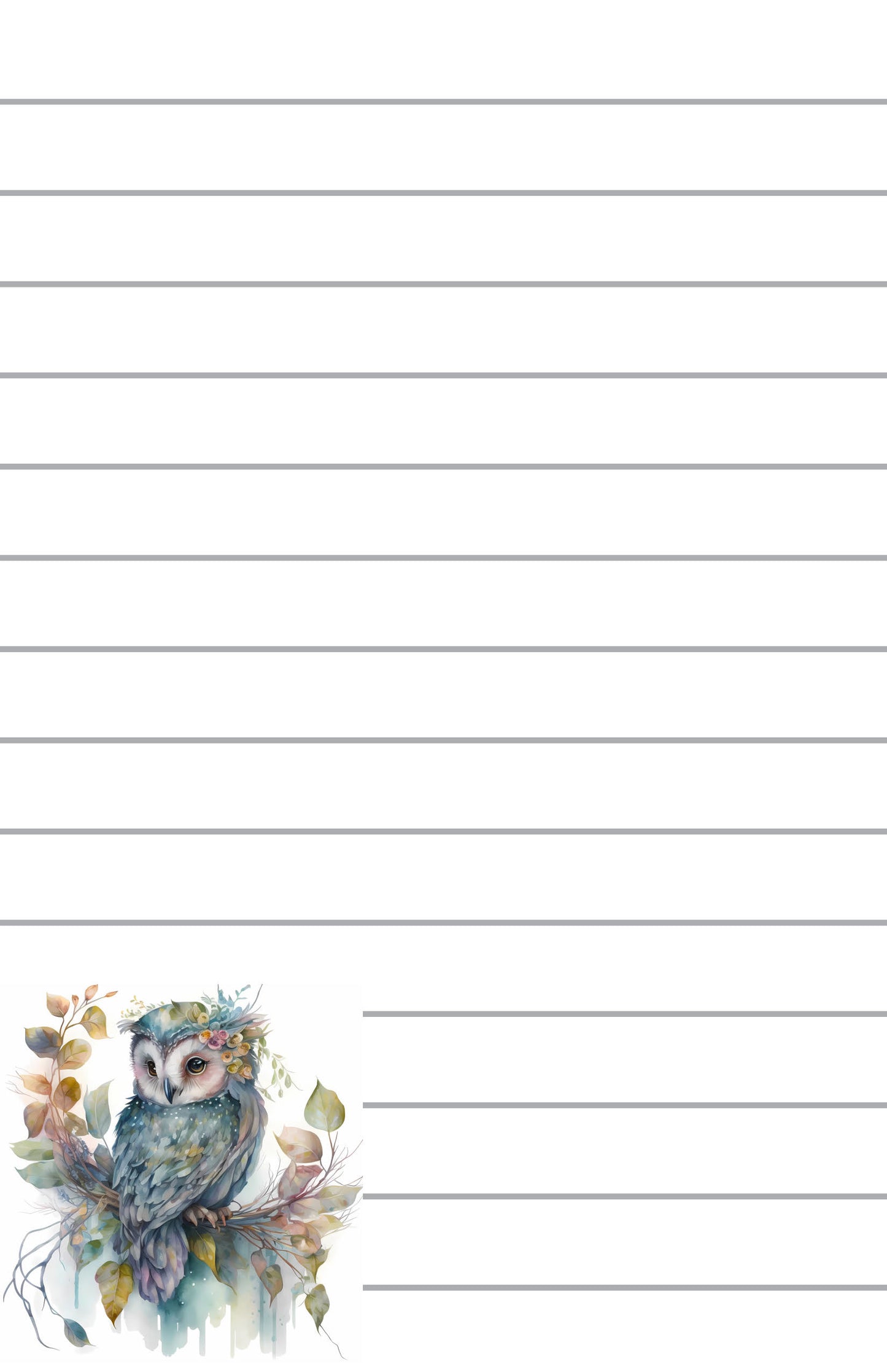 Cute Owls Notepad