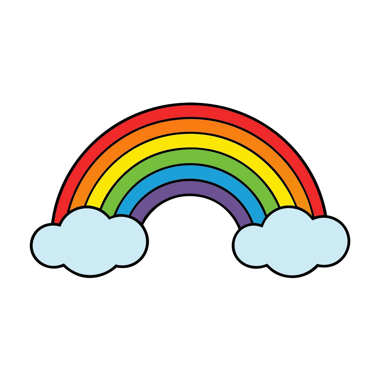 Rainbow Car Magnet
