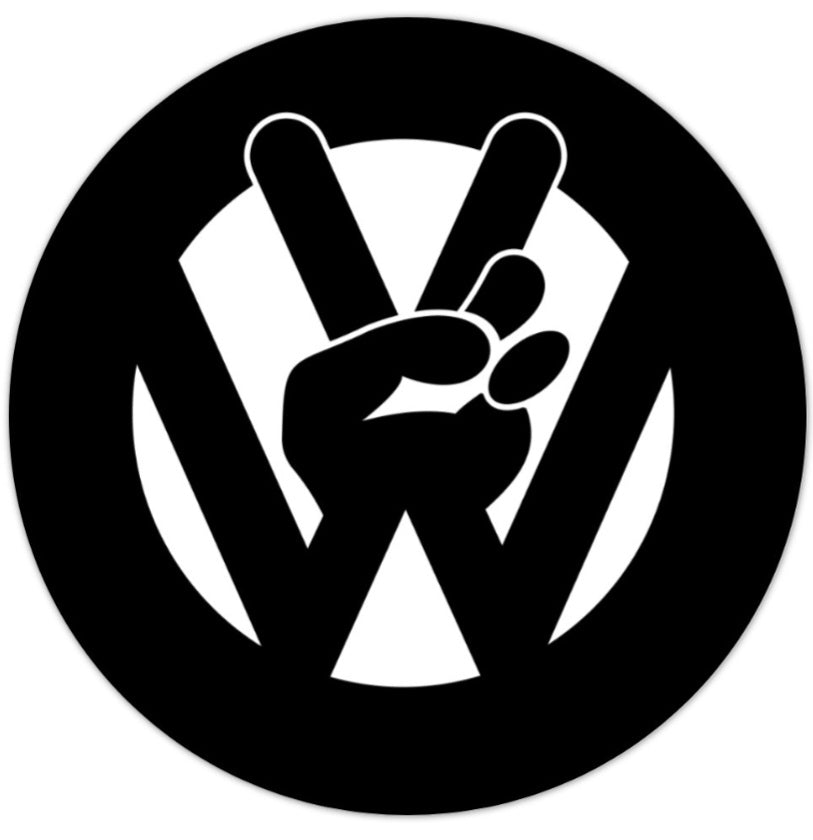 VW Peace Sticker