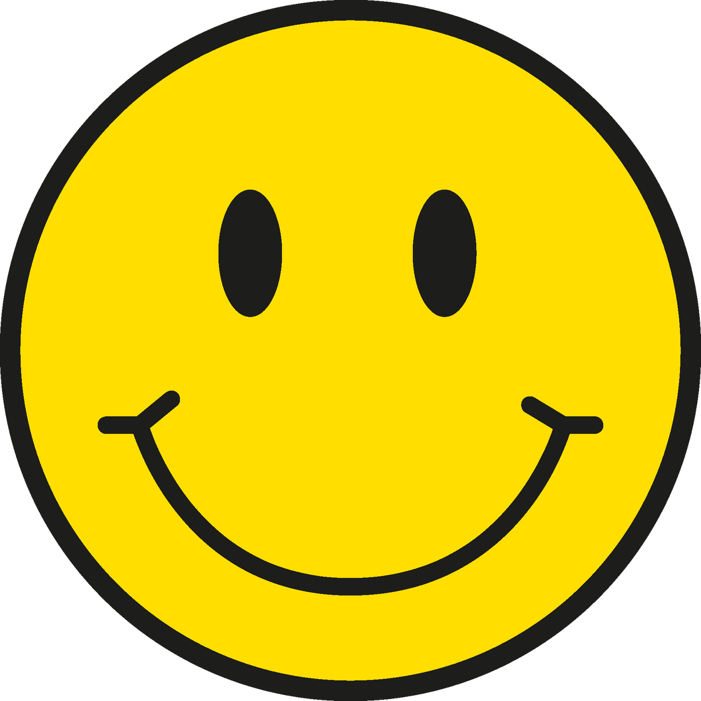 Smiley Face Car Magnet