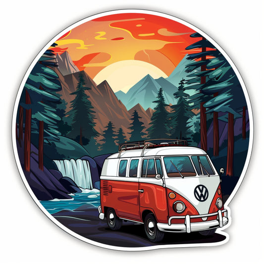 VW Bus Fridge Magnets
