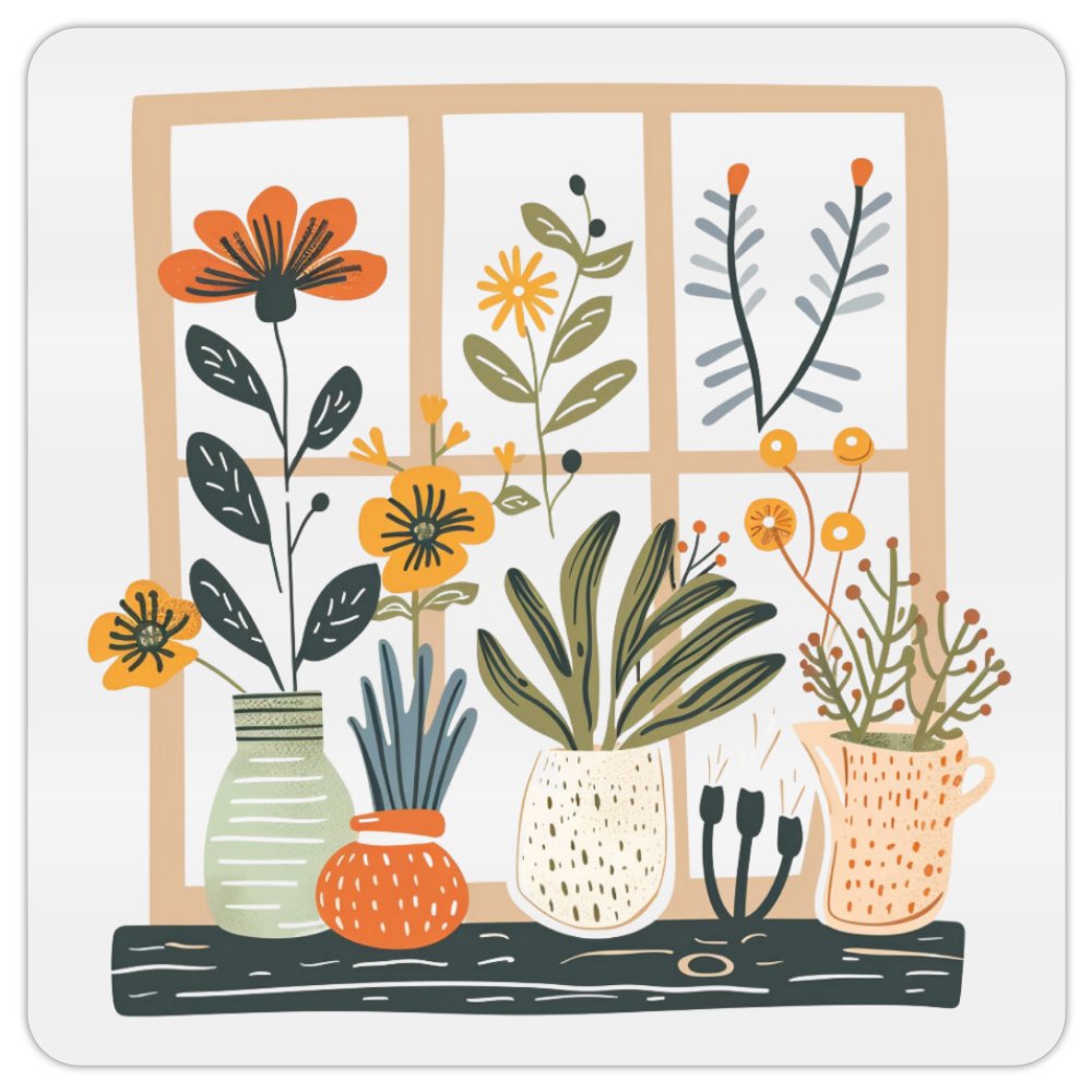 Getting Ready for Spring Sticker