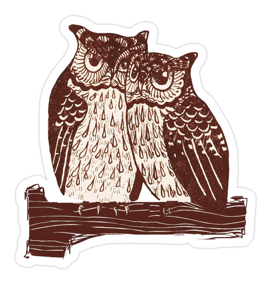 Judgy Owls Sticker