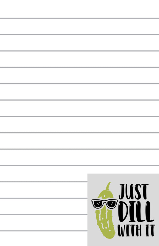 Pickle Affirmations Notepad