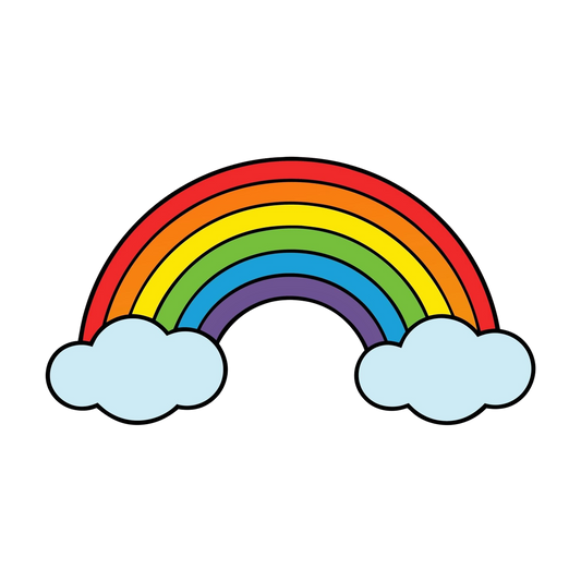 Rainbow Car Magnet