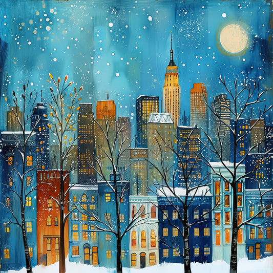 Winter Prints - Winter in the City
