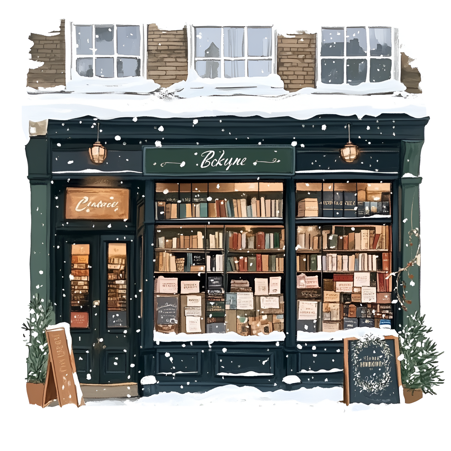 Winter Prints - Bookshops