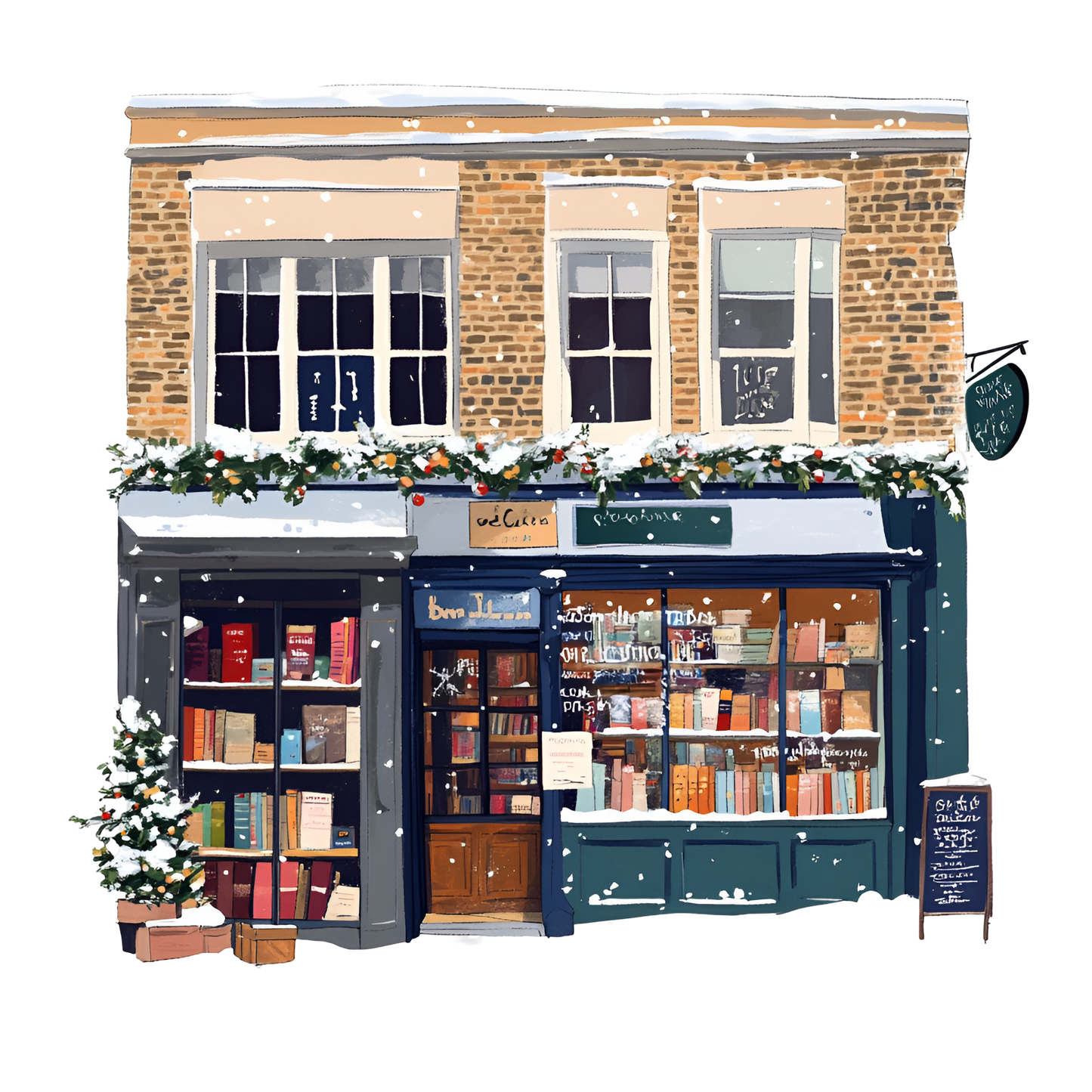 Winter Prints - Bookshops
