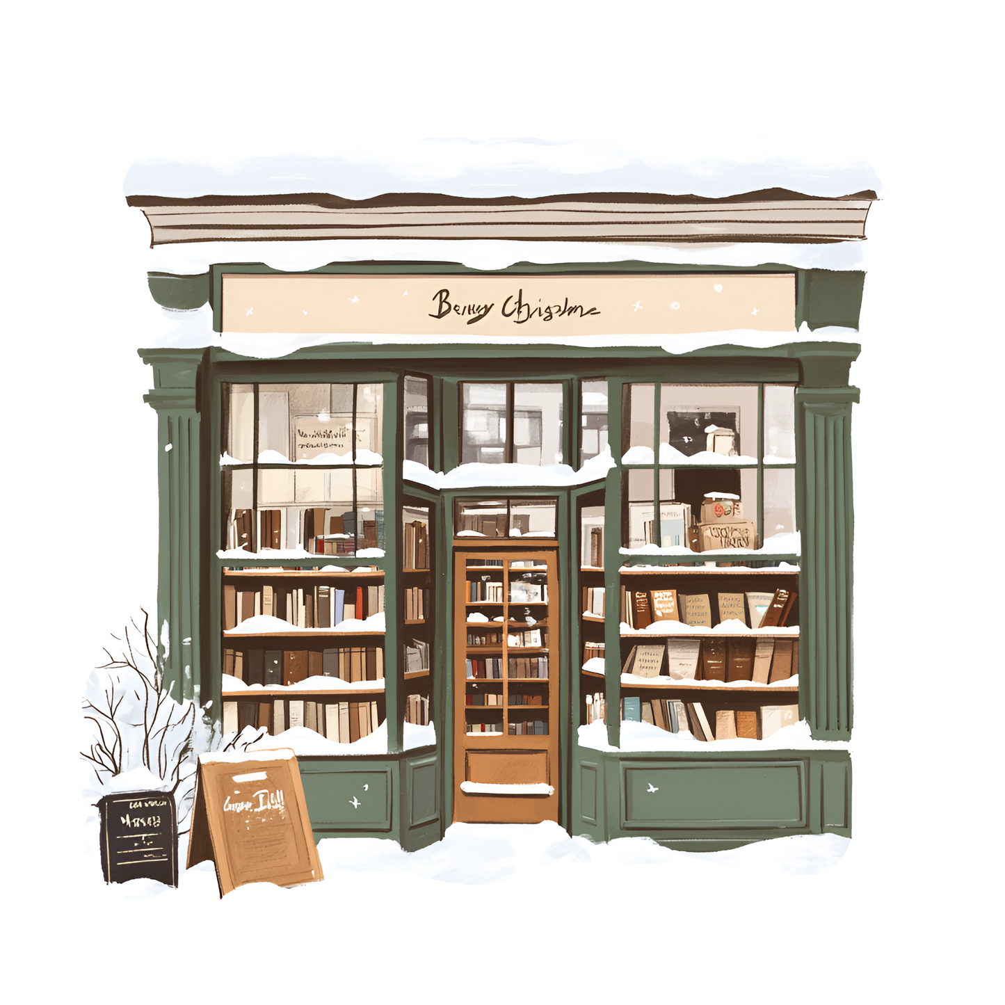 Winter Prints - Bookshops