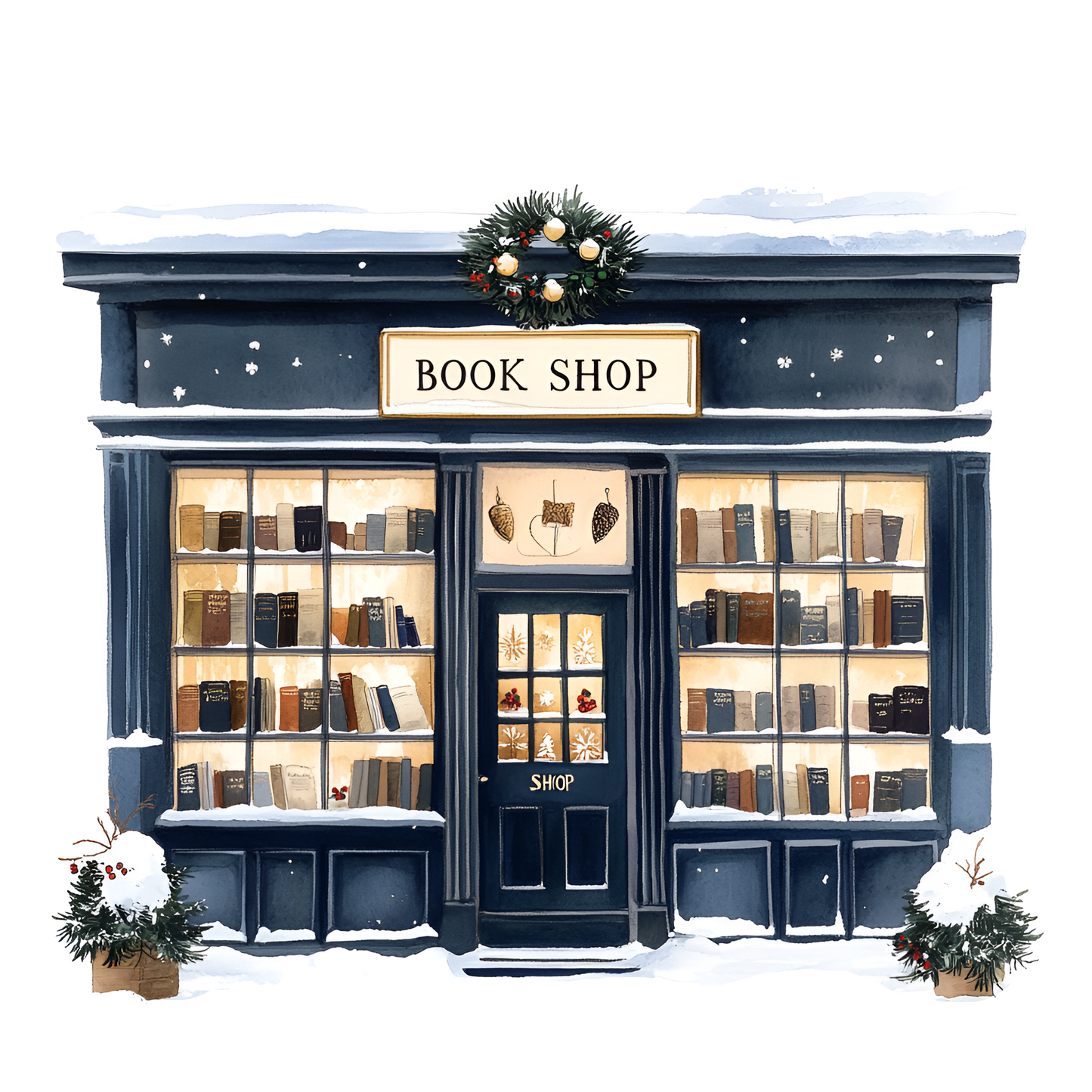Winter Prints - Bookshops