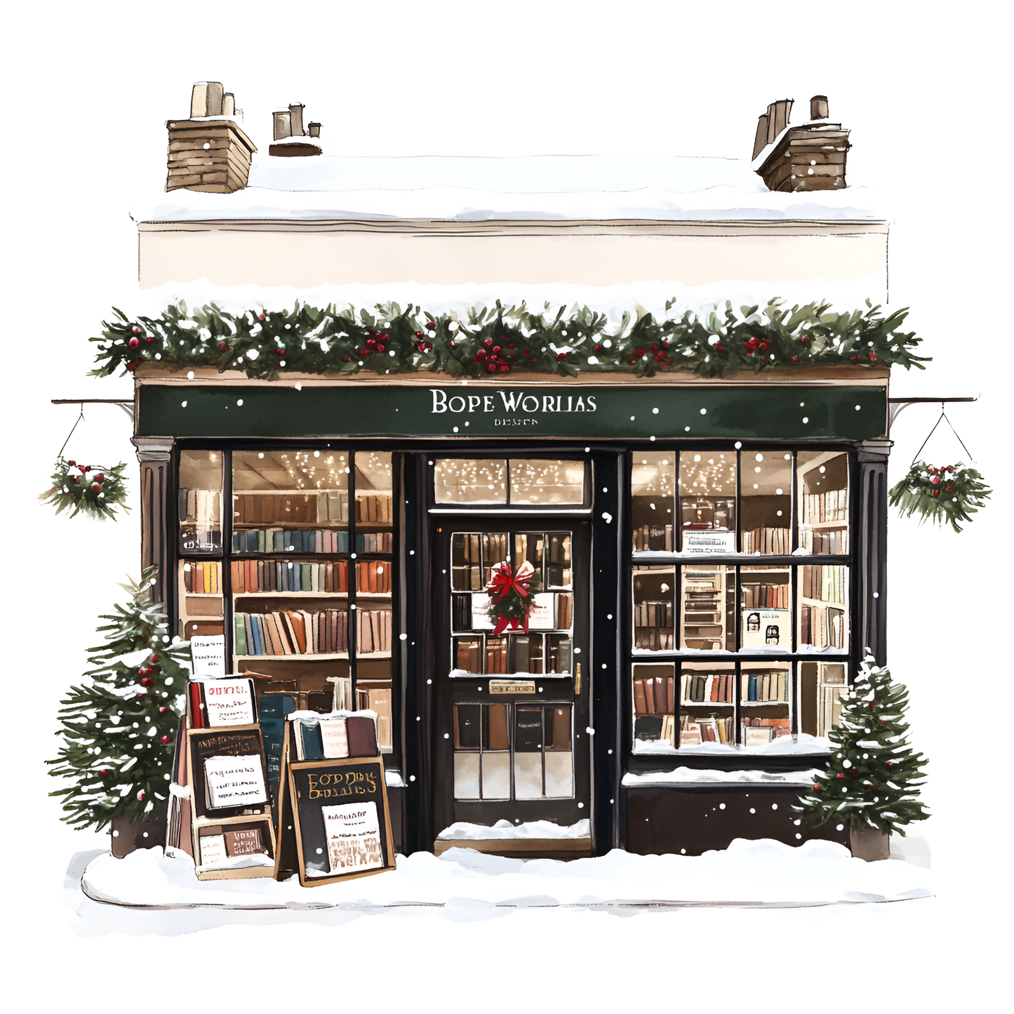 Winter Prints - Bookshops