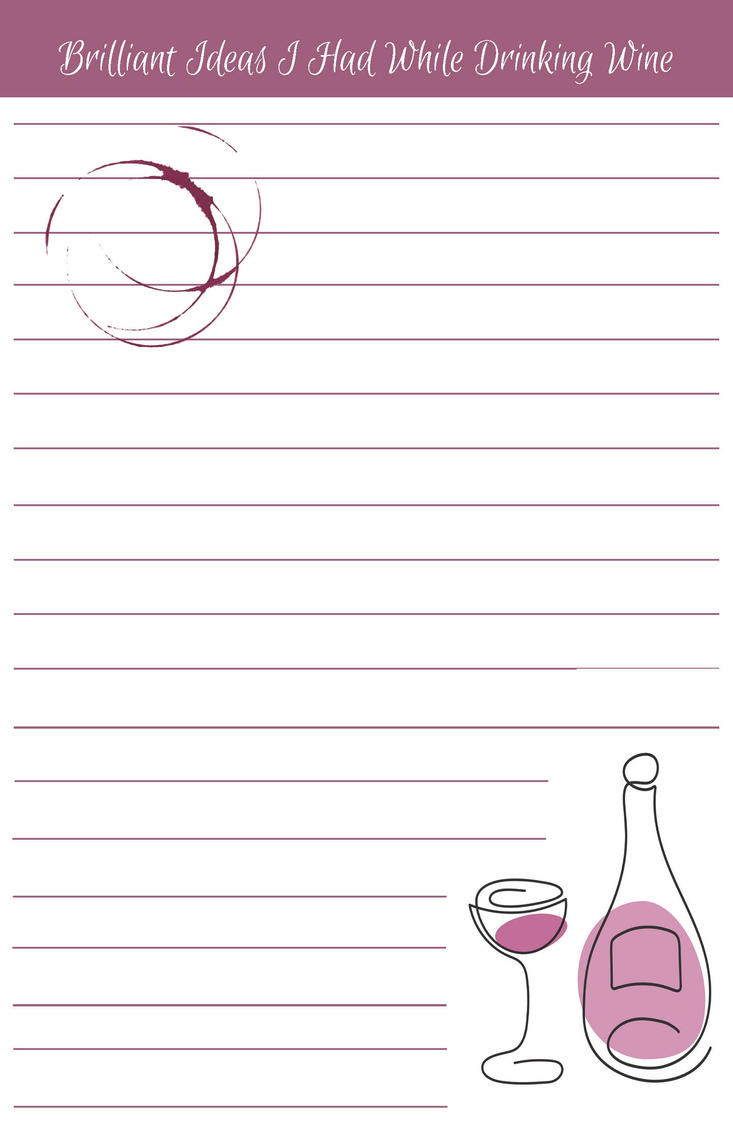 Brilliant Ideas Notepad