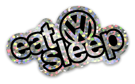Eat-Sleep-VW Sticker