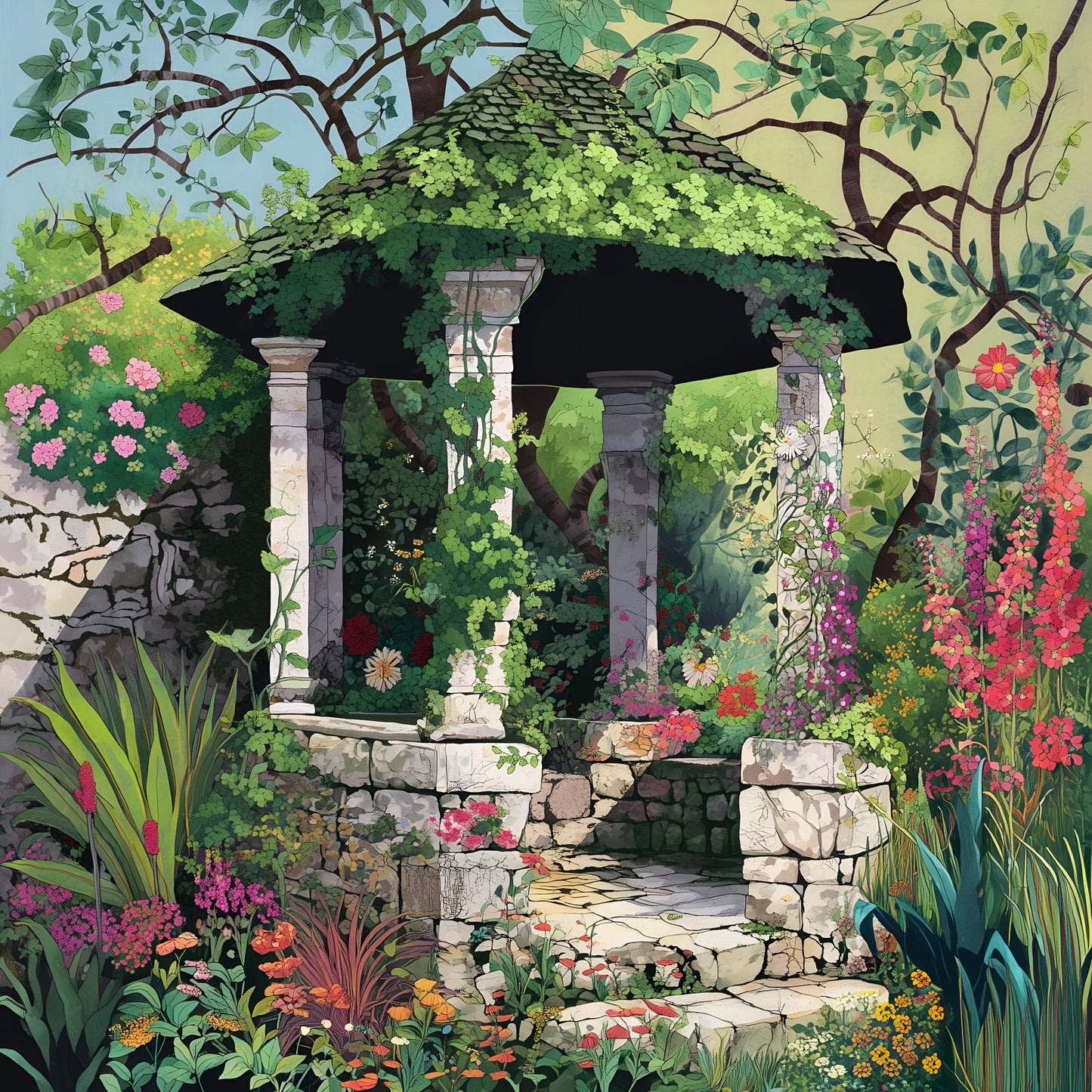 Spring Prints - In the Garden