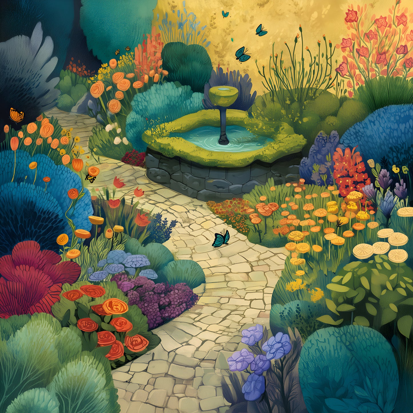 Spring Prints - In the Garden