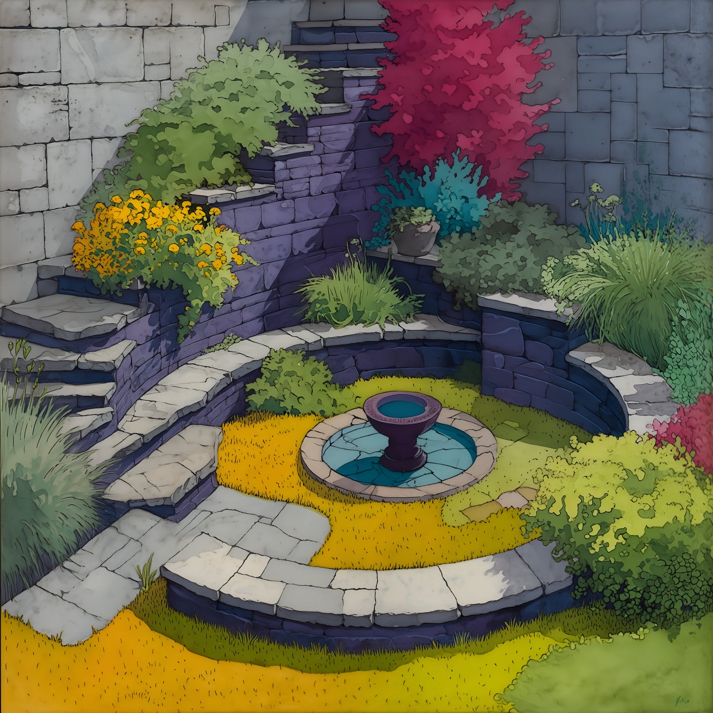 Spring Prints - In the Garden