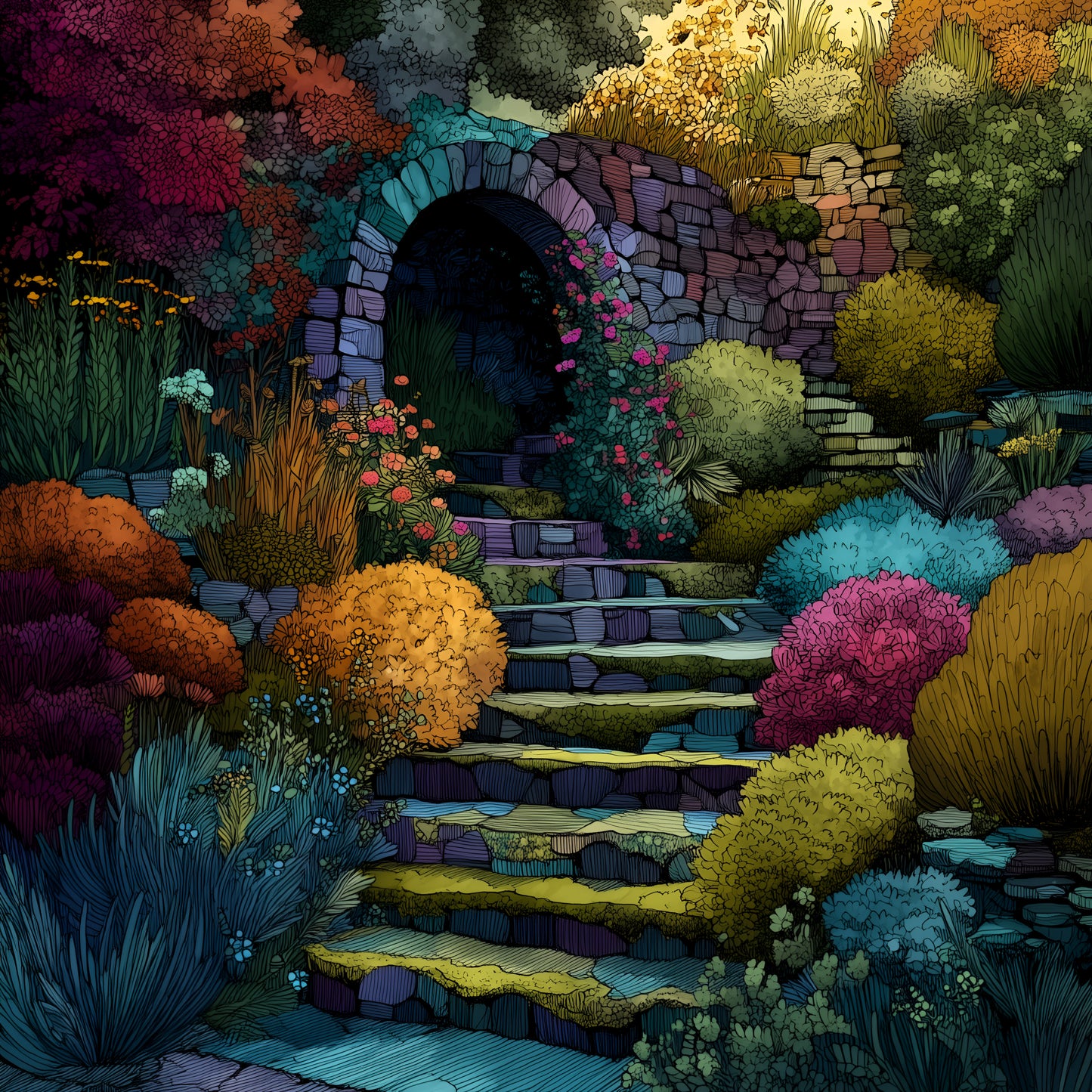 Spring Prints - In the Garden