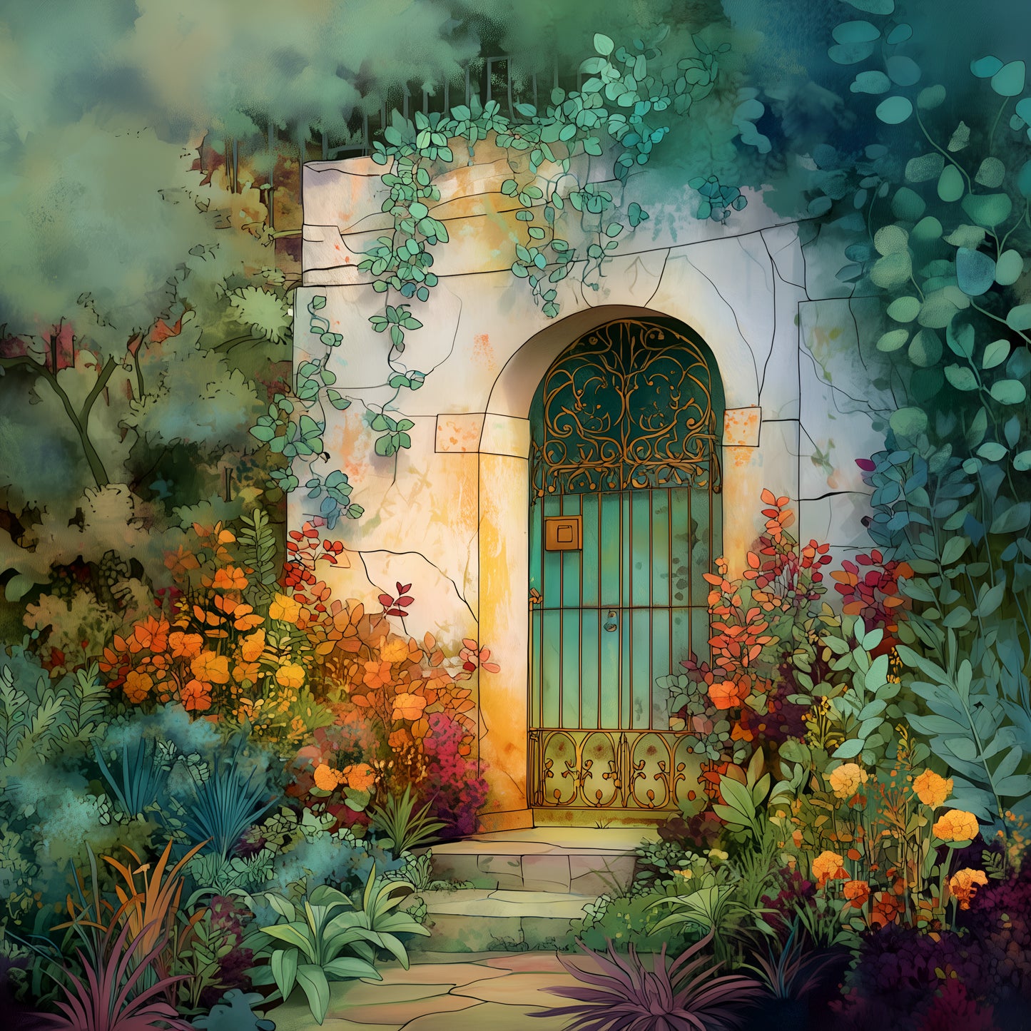 Spring Prints - In the Garden