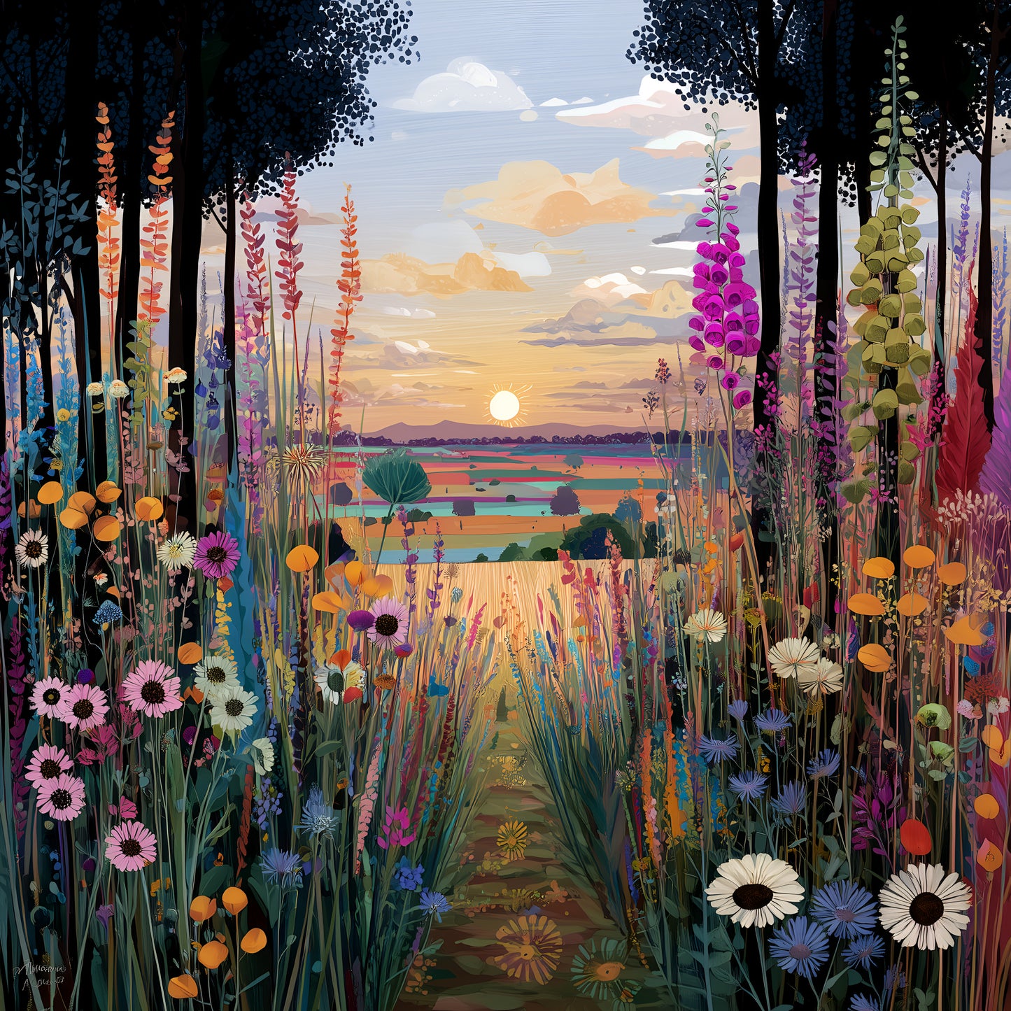 Spring Prints - In the Garden