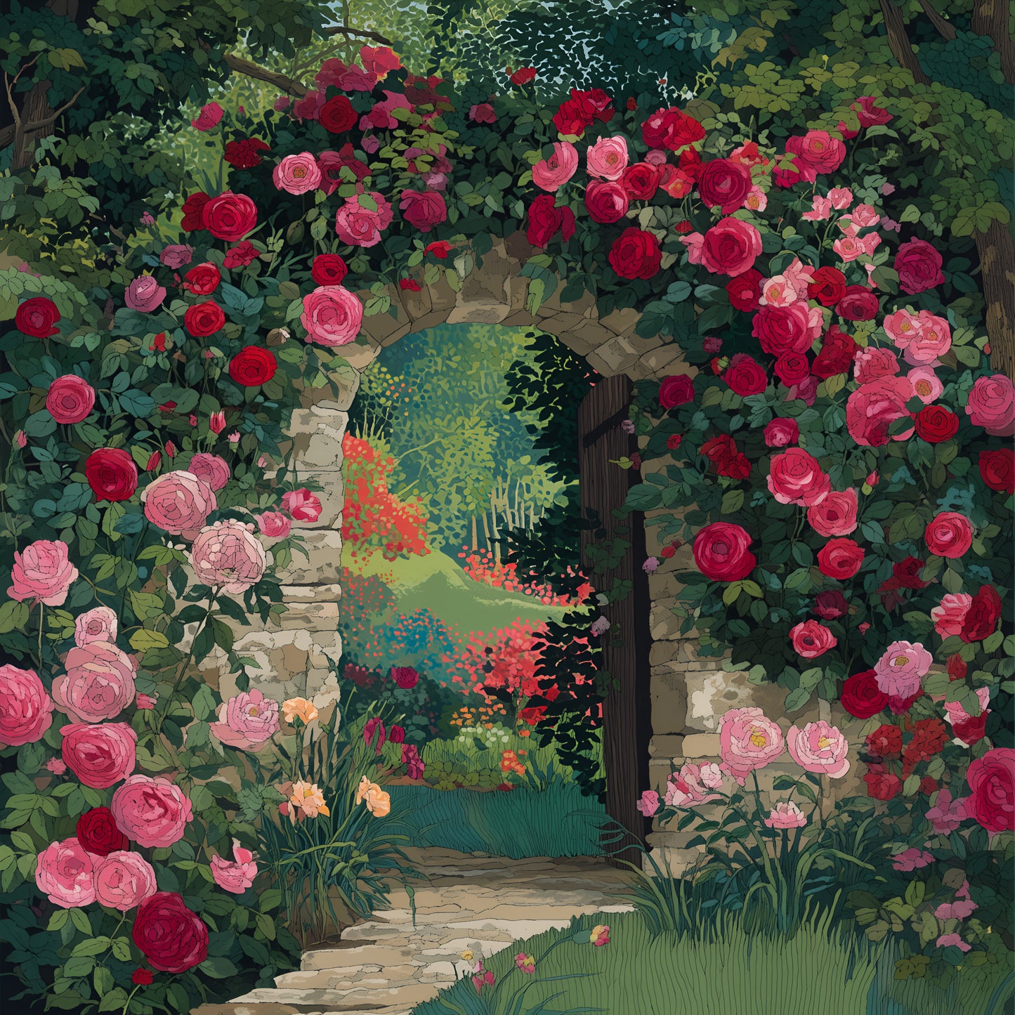 Spring Prints - In the Garden