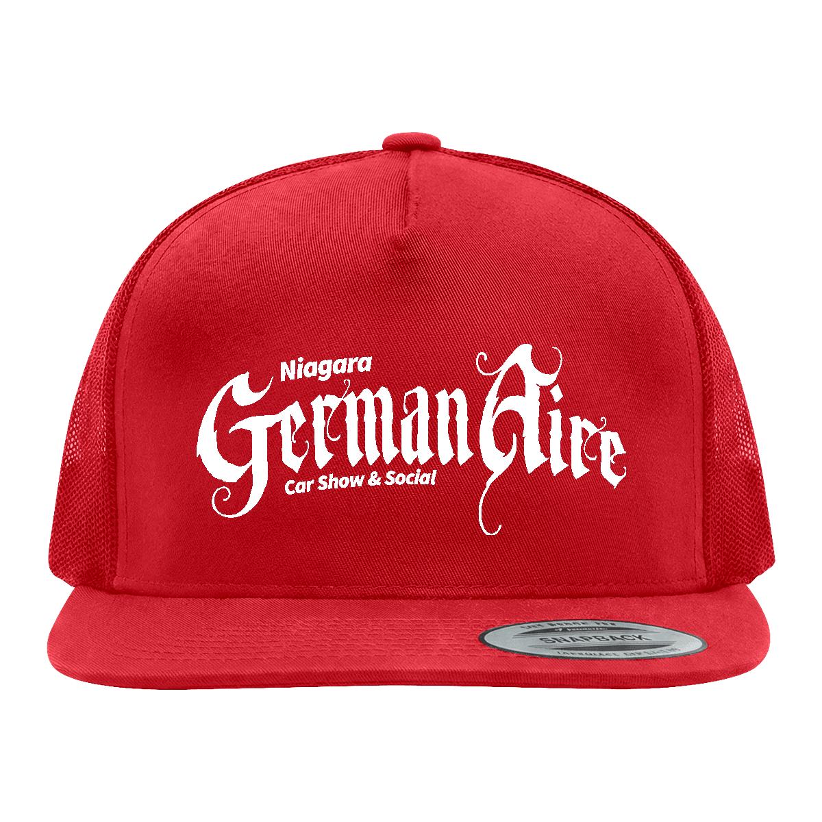 German Aire Flat Bill Trucker Hat