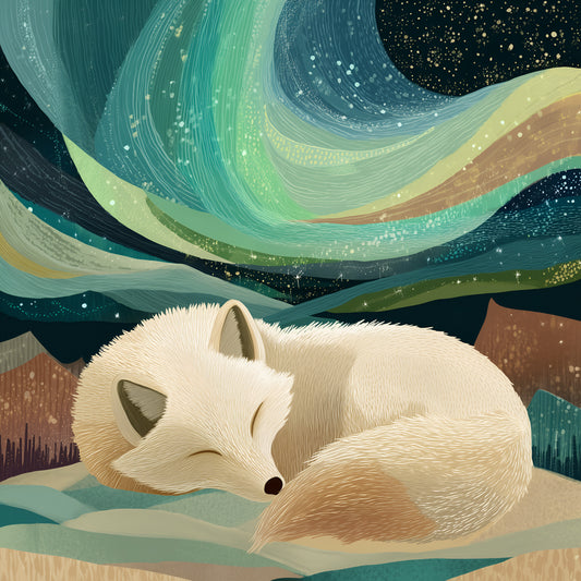 Winter Prints - Northern Lights