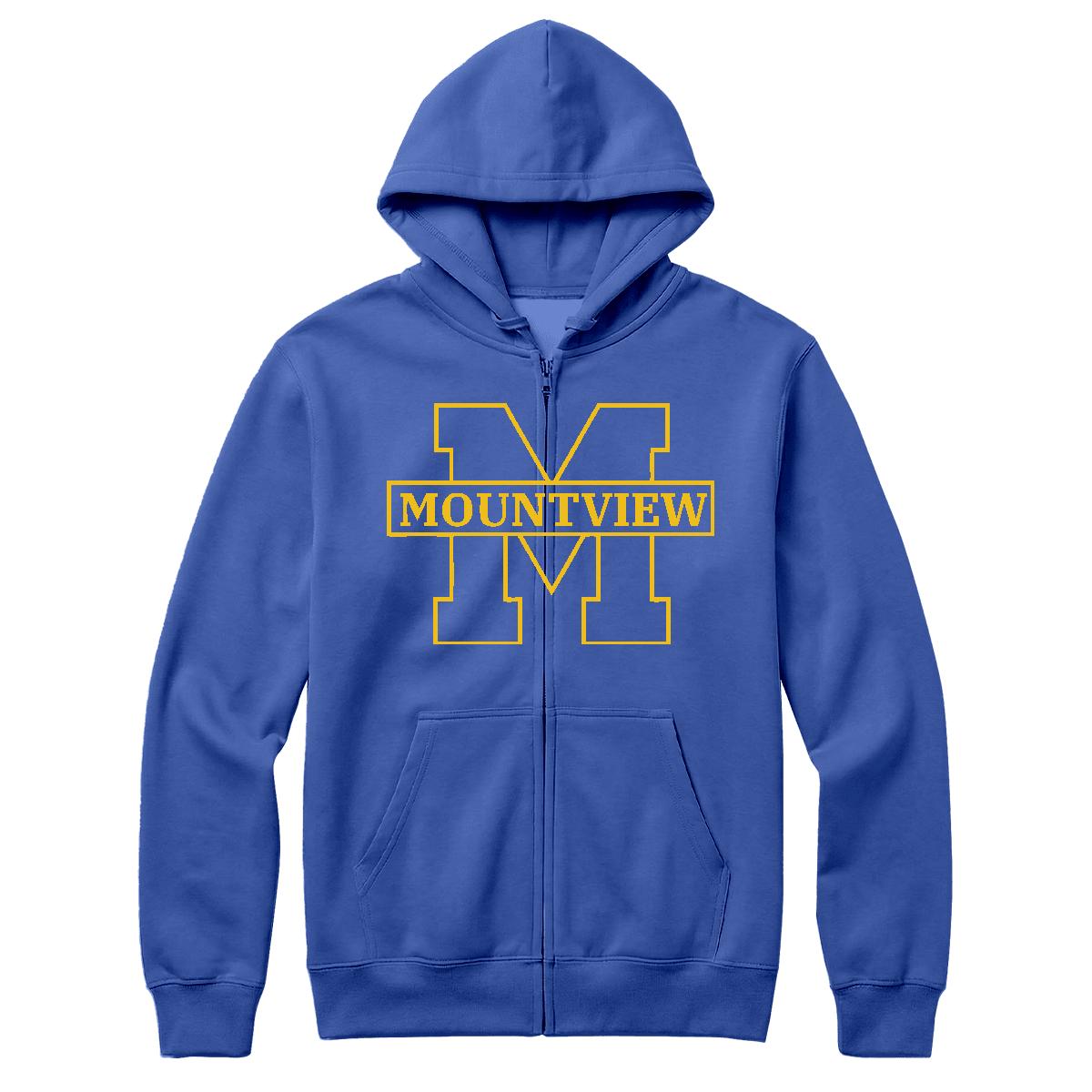 Mountivew UNISEX Zippered Hoodie