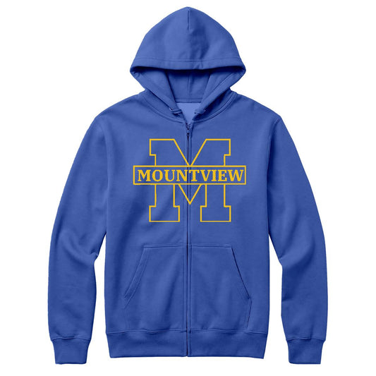 Mountivew UNISEX Zippered Hoodie