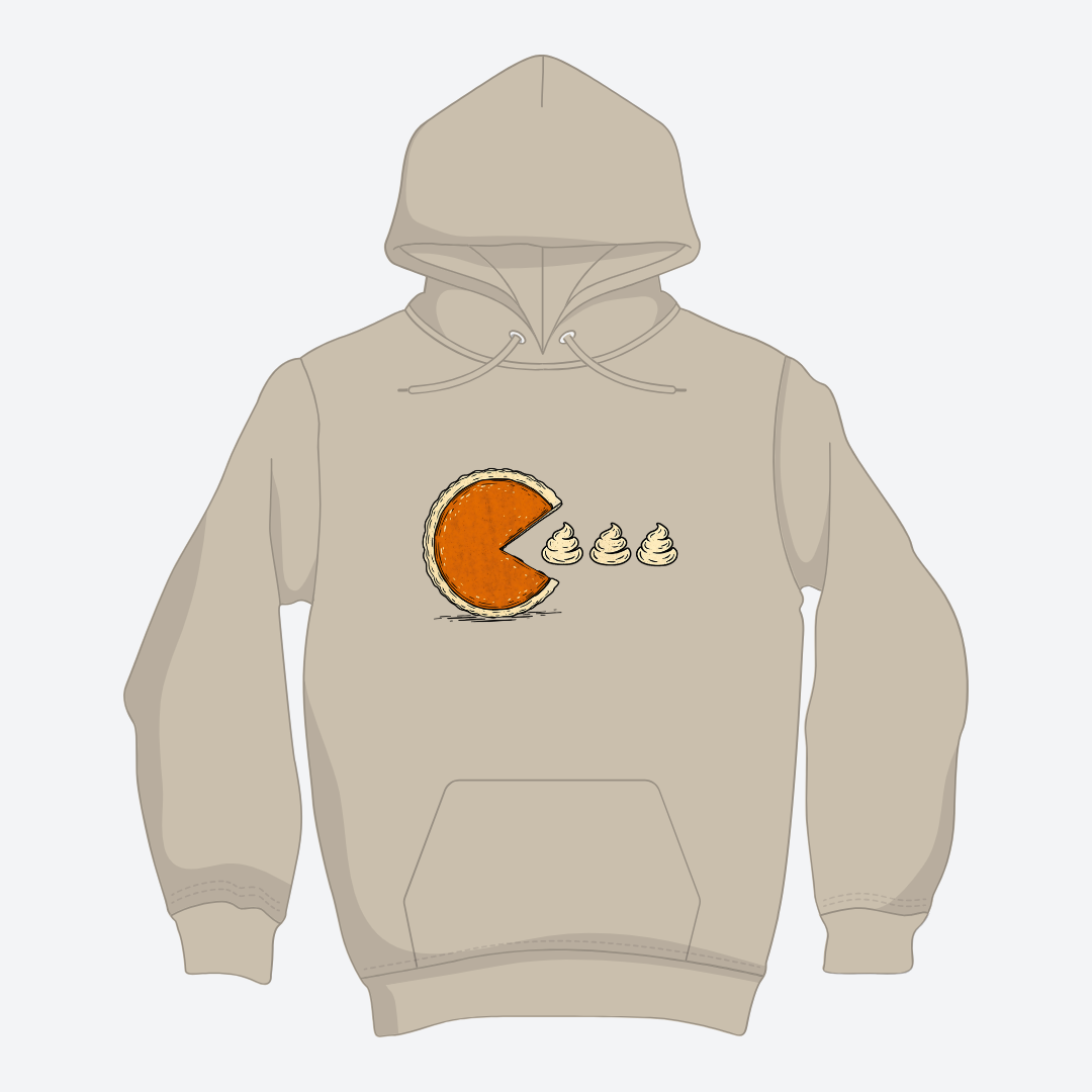 Pumpkin Pie Pac-Man Hoodie