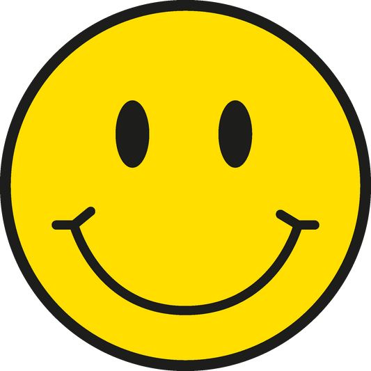 Smiley Face Car Magnet