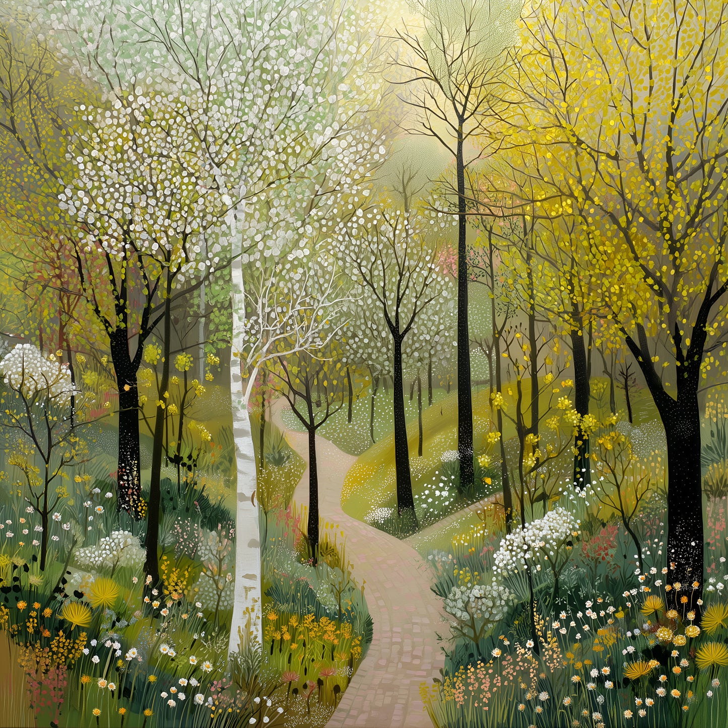 Spring Prints - Springtime in the Sun