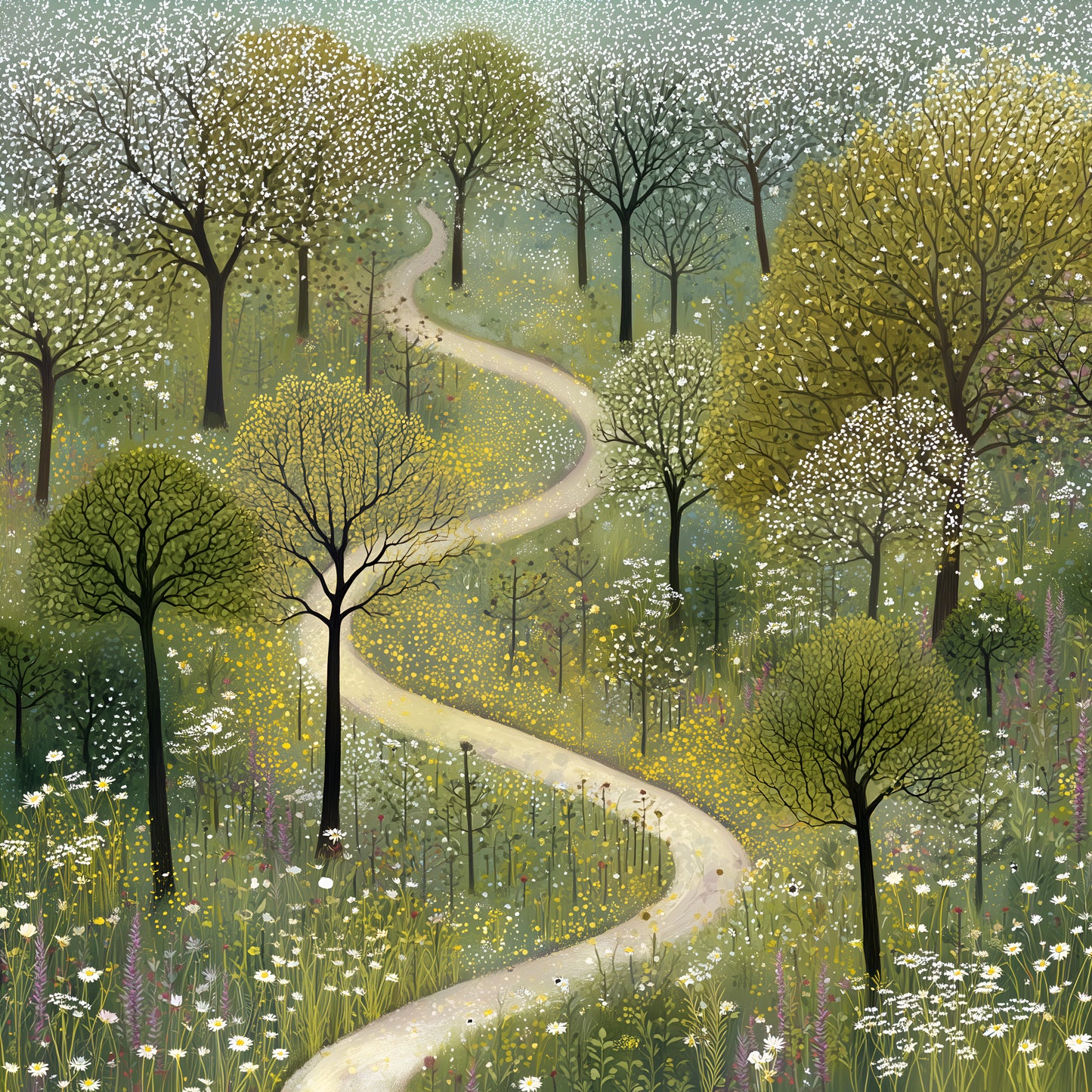 Spring Prints - Springtime in the Sun