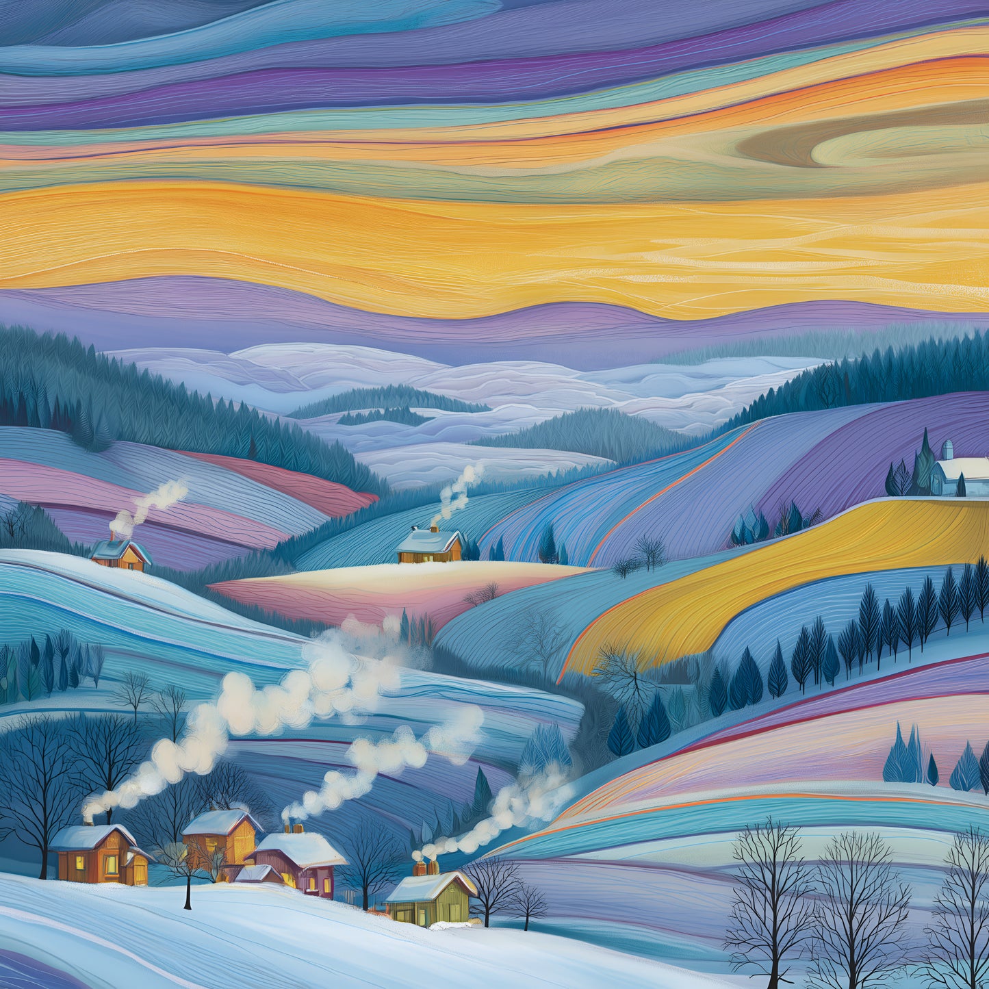 Winter Prints - Winter Wonderland