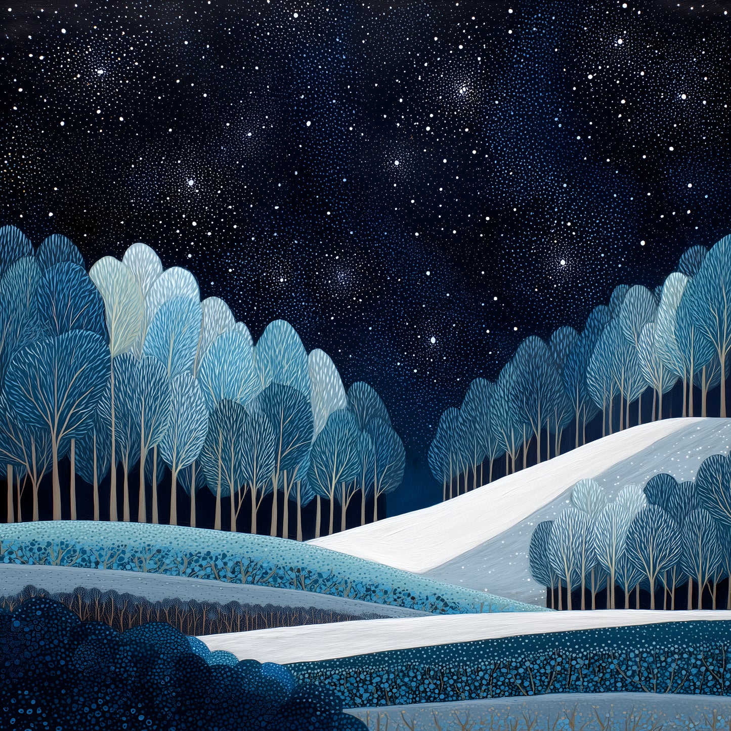 Winter Prints - Woodland Winter