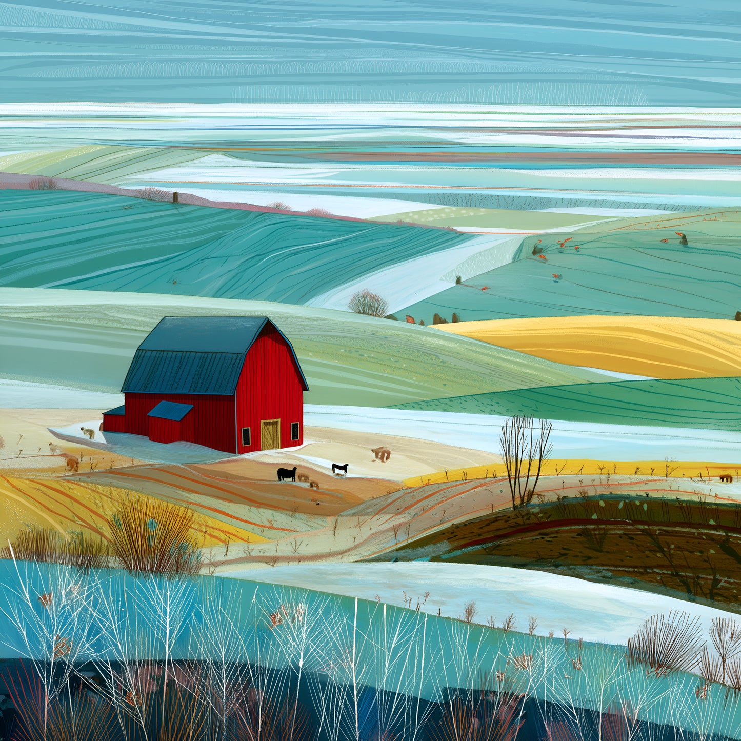 Winter Prints - Winter Wonderland