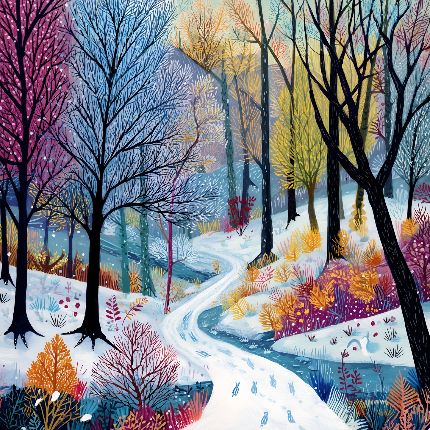 Winter Prints - Winter Wonderland